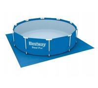 Bestway 58000 Ground Plane 274x274cm Floor Protection Tarpaulin Pool-Unterlege
