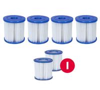 Bestway Filter for Pool Pumps/Size 1 Set of 6