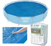 Bestway Solar Pool Cover Above Ground Pool Cover for Round Pools Flowclear