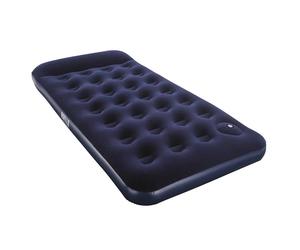 Bestway 67224 Twin Easy Inflate Flocked 188x99x28 Cm Individual Air Bed With Built-in Pump