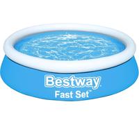Bestway 6ft Fast Set Pool, Above Ground Swimming Pool for Kids and Adults, Outd