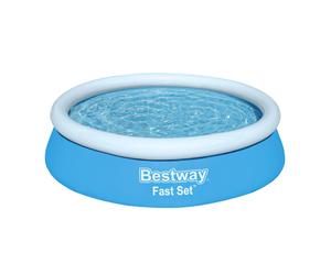 Bestway 6ft x 20in Blue Round Fast Set Inflatable Above Ground Pool