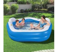 Bestway 7' ( 2.13m) Family Fun Pool with seats, cup holders and headrests
