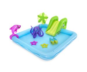 Bestway? 7'10" x 6'9" x 34"/2.39m x 2.06m x 86cm Fantastic Aquarium Play Center