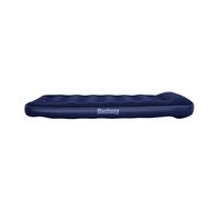 Bestway Inflatable Flocked Airbed With Built-in Foot Pump Blue 185 x 76 x 28 cm