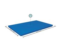 Bestway® 7'3" x 59"/2.21m x 1.50m Rectangle Pool Cover