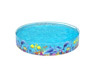 Bestway® Φ8' x H18"/Φ2.44m x H46cm Odyssey Fill 'n Fun Play Pool