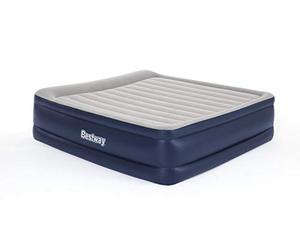 Bestway® 80" x 76" x 22"/2.03m x 1.93m x 56cm Tritech Airbed King Built-in AC Pump