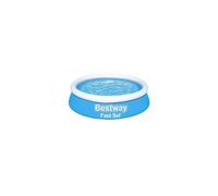 Bestway 8ft Fast Set Pool | Above Ground Swimming Pool for Kids and Adults, Outdoor Inflatable Pool, 970L
