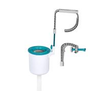 Bestway Above Ground Pool Surface Skimmer, Automatic Wall Mounted Pool Cleaner, Cartridge Filter Skimmer for Pool Debris