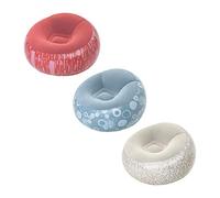 Bestway Inflate A Chair. For All Ages. Navy With Circle Pattern. New And Boxed