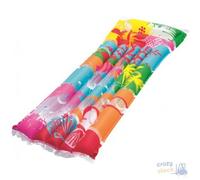 Bestway Air Mat Inflatable Mattress Multicolor 2 Tubes Assorted Patterns 44033