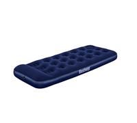 Bestway | Air Mattress, Junior Twin Size with Built-In Foot Pump and Pillow| Inflatable Mattress for Indoor and Outdoor Use | One-man