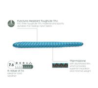 Bestway AlpineLite Insulated Sleeping Mat, Inflatable Sleeping Pad for Camping, Hiking & Backpacking, Compact, Lightweight with Pump Sack