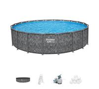 Bestway Apx 365 All Year Above Ground Pool In Grey Grey One Size