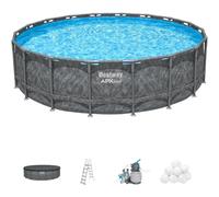 Bestway APX365 18ft x 52 Round Swimming Pool Set