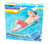 Bestway Aqua Lounge Air Mattress 160x84cm Floating Lounger Water Bed Bath Mat
