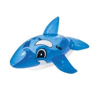Bestway Blue Whale Pool Float, Kids Inflatable Ride-On with Handles, Swimming Pool and Beach Toy