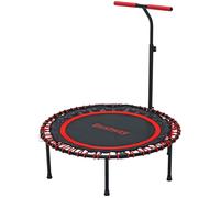 Bestway AeroBounce Rebounder Trampoline - 47"/53" Low Impact Foldable Mini Exercise Trampoline with Adjustable Foam Handlebar