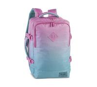 Bestway Cabin Pro Small Backpack 14 Inch Laptop Compartment - Multifunctional Backpack with Organiser & Trolley Attachment Function, Ideal for School, Work & Travel, DIN A4 Suitable, Turquoise/Pink