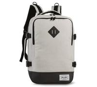 Bestway Cabin Pro Small Backpack 14 Inch Laptop Compartment - Multifunctional Backpack with Organiser & Trolley Attachment Function, Ideal for School, Work & Travel, DIN A4 Suitable, stone grey