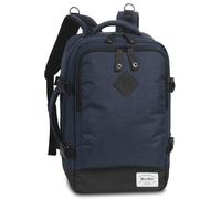 Bestway Cabin Pro Small Backpack 14 Inch Laptop Compartment - Multifunctional Backpack with Organiser & Trolley Attachment Function, Ideal for School, Work & Travel, DIN A4 Suitable, navy, Mittelgroße