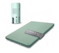 Bestway ComforTrek Luxe Elite Self Inflating Queen Sleeping Pad, Foam Core and R-Value 5.2, Green