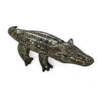 Bestway Crocodile Pool Float, Kids Inflatable Ride-On with Handles, Swimming Pool and Beach Toy
