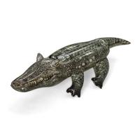 Bestway Crocodile Pool Float, Kids Inflatable Ride-On with Handles, Swimming Pool and Beach Toy