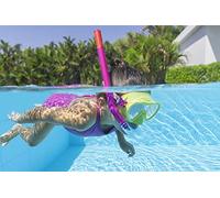 Bestway Kids Snorkel Mask Set | UV Protection, Anti-Leak, Adjustable Diving Mask for Boys and Girls, Crusader Essential, 2 Assorted Colours