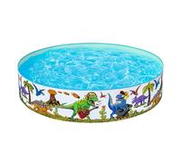Bestway| Dinosaur Paddling Pool, Kiddie Swimming Pool, Inflatable Above Ground Pool, Outdoor Garden Pool, 183cm x 38cm