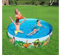 Bestway BW55022-20 Dinosaurs Fill 'N Fun Kiddie Paddling Pool, SWIMMING 1.83mx38