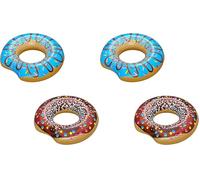 Bestway | Donut Swim Tube, Swim Ring for Swimming Pool, Water Pool Toys, Assorted Colours (Pack of 2)