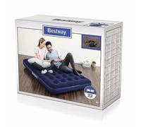 Bestway Double Flocked Airbed With Pump