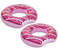 Bestway Doughnut Swim Ring 94 x 94 x 28 cm 2 x Pink