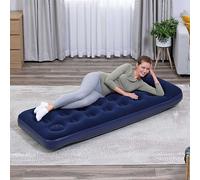 Bestway Easy Inflate Flocked Single Inflatable Air Bed