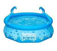 bestway easy set octo pool 274x76cm in blue