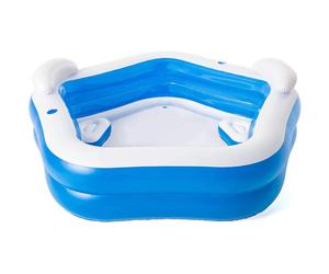 Bestway Family Fun Lounge Pool Inflatable Swimming Pool Outdoor Paddling Pool