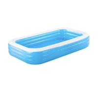 Bestway Blue Rectangular Familiy Pool De Luxe- 3.05m x 1.83m x 56cm - blue