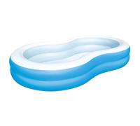 Bestway Family Pool Inflatable Swimming Above Ground Big Lagoon vidaXL