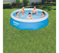 Bestway Fast Set Ø Without Scrubber Round Inflatable Pool 305x76 Cm