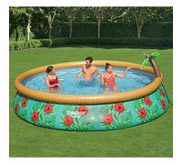 Bestway Fast Set Inflatable Paradise Palms Pool Set 457x84 cm UK