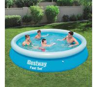 Bestway Fast Set Inflatable Swimming Pool Round 366x76 cm 57273