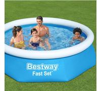 Bestway Fast Set Round Inflatable Pool 2.44 m x 61 cm