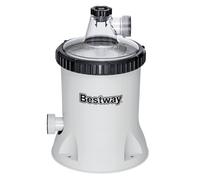 Bestway Filter Pump 5678 L with Polysphere Balls for Above-Ground Swimming Pools - 27.2 cm x 27.3 cm x 42.2 cm - Grey