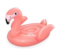 Bestway Flamingo Pool Float, Kids Ride-On Pool Floatie with Handles, Kids Inflatable Pool Swim Float, Coral, 122 x 99 x 105