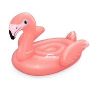Bestway Flamingo Pool Float, Kids Ride-On Pool Floatie with Handles, Kids Inflatable Pool Swim Float, Coral, 122 x 99 x 105