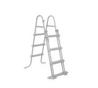 Bestway Flip & Lock Ladder for Above Ground Pools, Lightweight Foldable Design