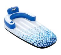 Bestway Floating Lounger Pool Float Inflatable Lounge Chair Blue Hydro Force vid