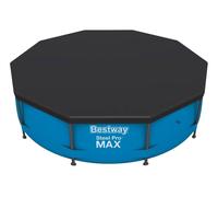 Bestway 10'/3.05m Round Pool Cover, Black
